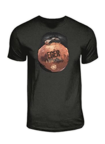 Tankfan Egér a Marson felnőtt póló - Fekete