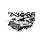 Tankfan T-34 férfi kapucnis pulóver